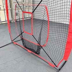 BRAND NEW $55 Baseball Softball Practice Net Hitting Batting Pitching Training Set w/ Carry Bag