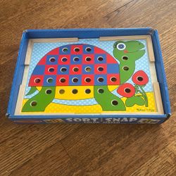 Melissa And Doug Sort And Snap Color Match