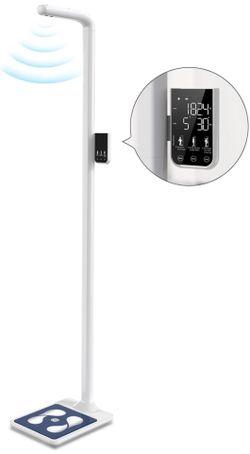 GE digital height & weight physician scale