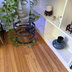 Glass Top Side Tables $25 For Both