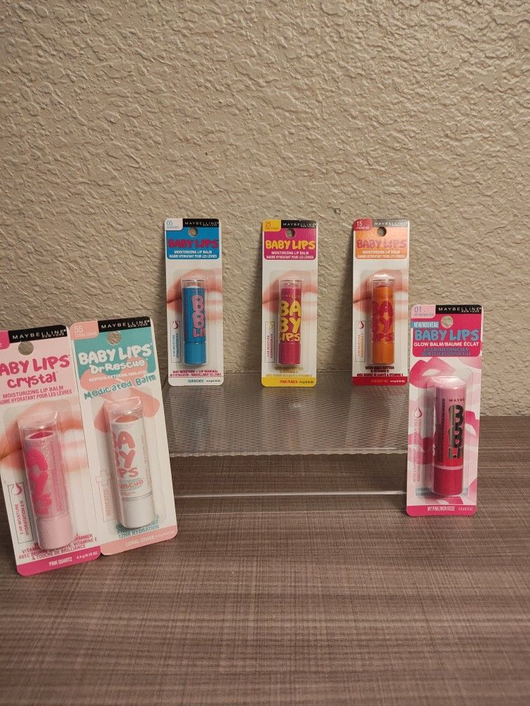 All Brand NEW! π Maybelline Lip / MakeUp Products - BabyLips (((PENDING PICK UP TODAY)))
