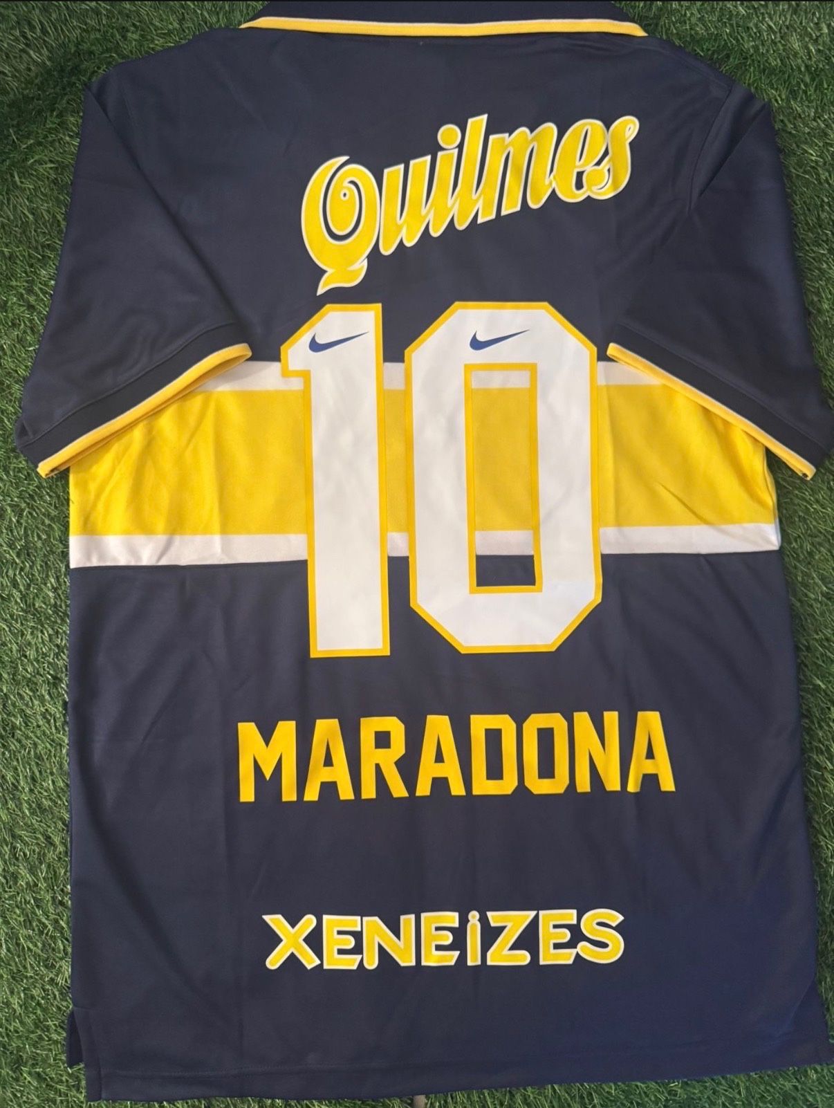 Boca Jr Maradona 1997 Soccer Jersey Retro