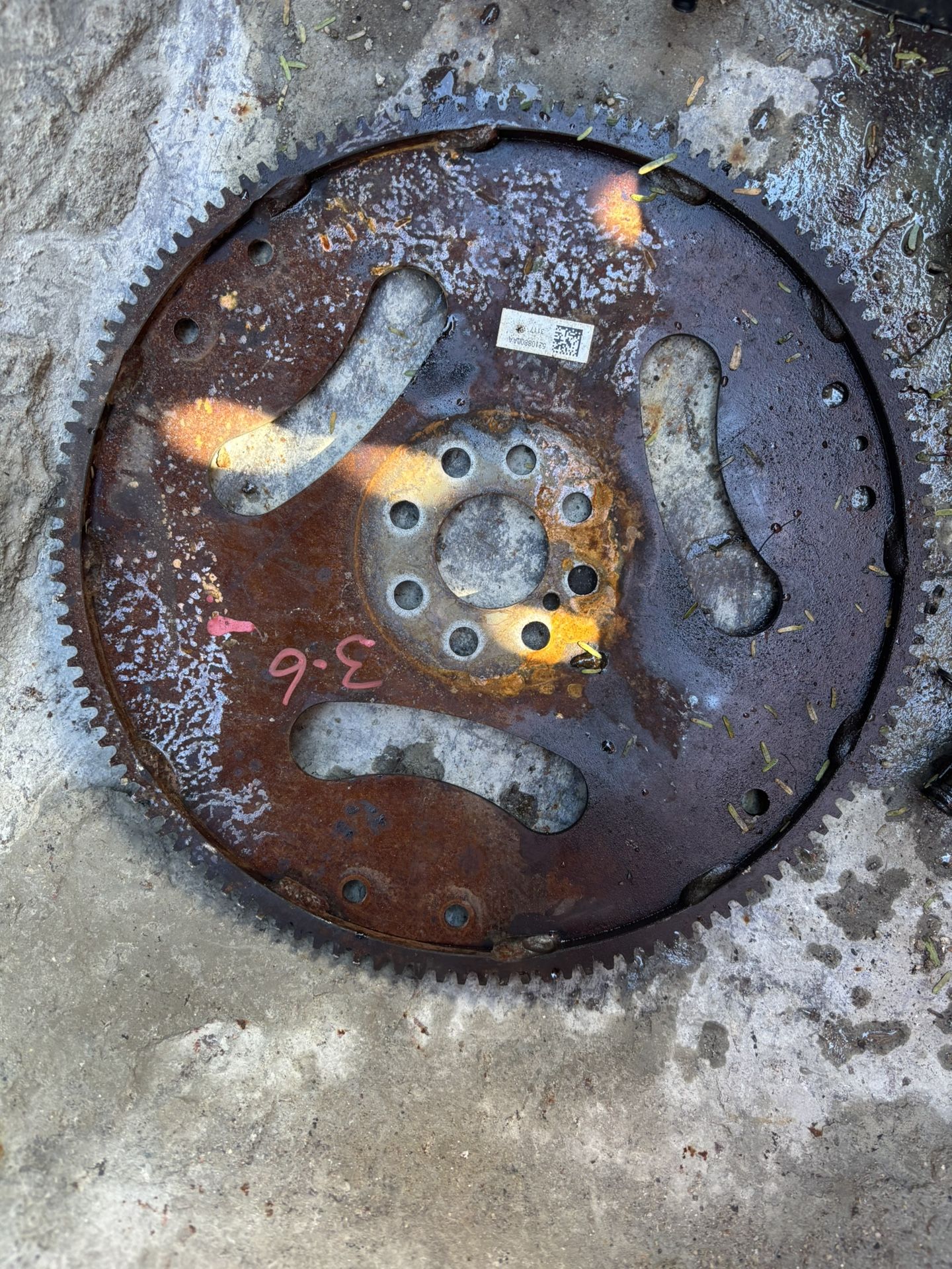 Jeep/dodge/chrysler 3.6 Fly Wheel 