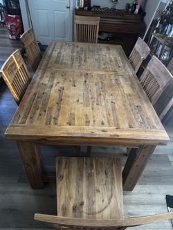 Dining table solid wood