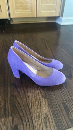 Purple Rosara heels size 6