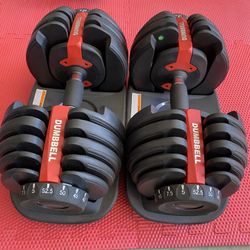New pair of 52.5lb adjustable dumbbells. New in box 📦 $200