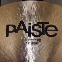 Paiste 22" Prototype Ride Cymbal