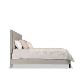 Gray king sized bedframe for sale