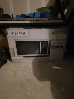 Vissani
1.7 cu. ft. 1000-Watt Over the Range Microwave in Stainless Steel