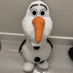 Olaf Stuffed Animal  / Frozen DVD and Frozen 2 Book 