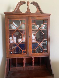Vintage Secretary Desk Armoire