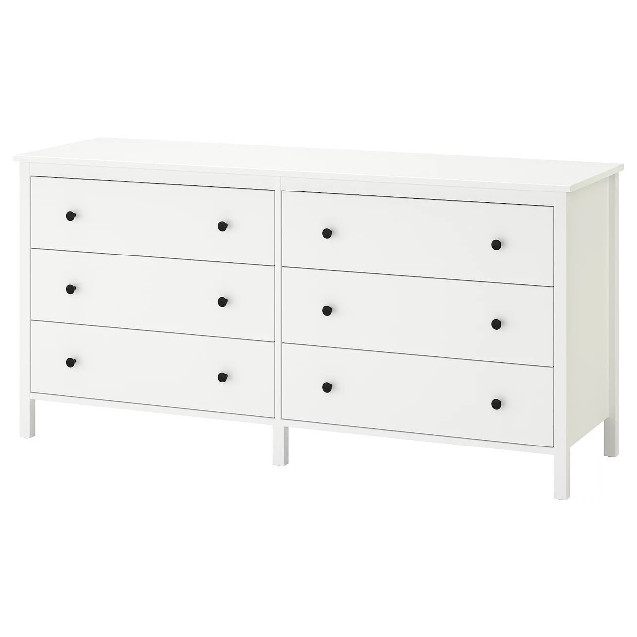 IKEA KOPPANG White Dresser (6 Drawer)