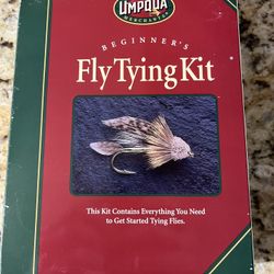 UMPQUA BEGINNER’S Fly Tying Kit Never Been Used