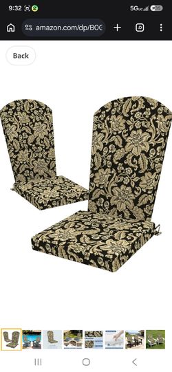 Outdoor cushions
