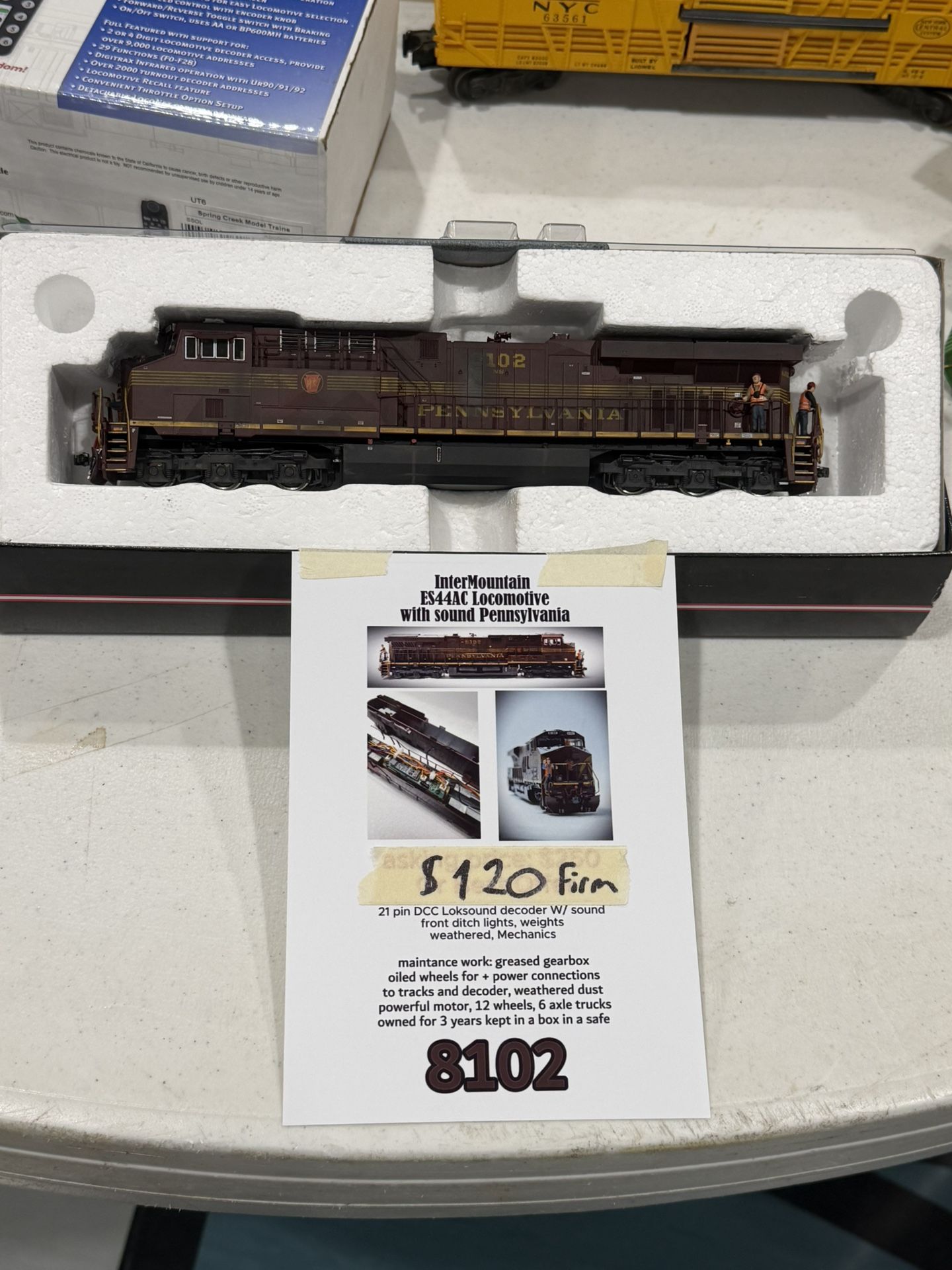 Ho Scale Pennsylvania 8102, Norfolk Southern 7519