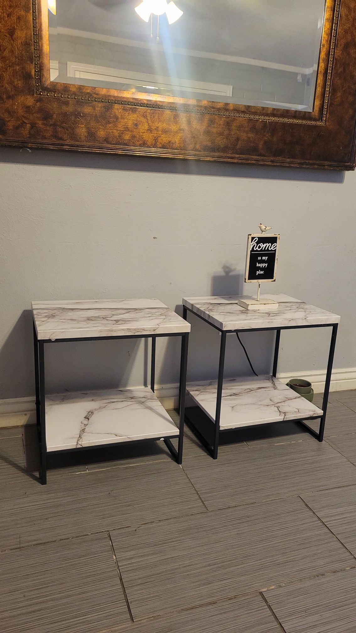 TWO BEAUTIFUL TABLES