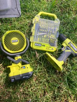 Ryobi tools set