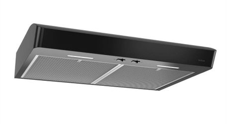 Broan NUTONE NuTone
Mantra AVSF1 Series 30 in. 375 Max Blower CFM Convertible Under-Cabinet Range Hood with Light in Black