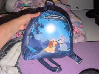 Disney lady and the tramp mini backpack