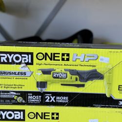 RYOBI ONE+ HP 18V Brushless Cordless Compact 3/8 in. Right Angle Drill (Tool Only)