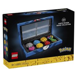 Lego Kanto Gym Badges Pre-order Confirmed