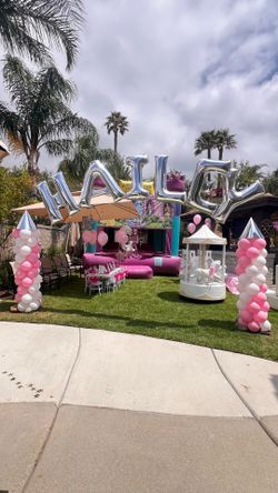 Balloon set up