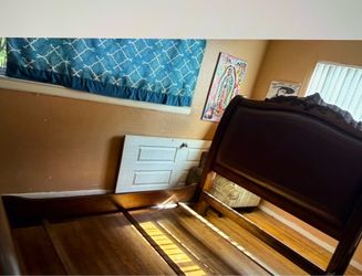 Queen size bed frame. No mattress