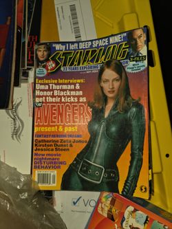 September 1998 issue (#254) of Starlog magazine featuring Uma Thurman on the cover