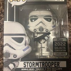 Stormtrooper funko pop 2022 galactic exclusive 