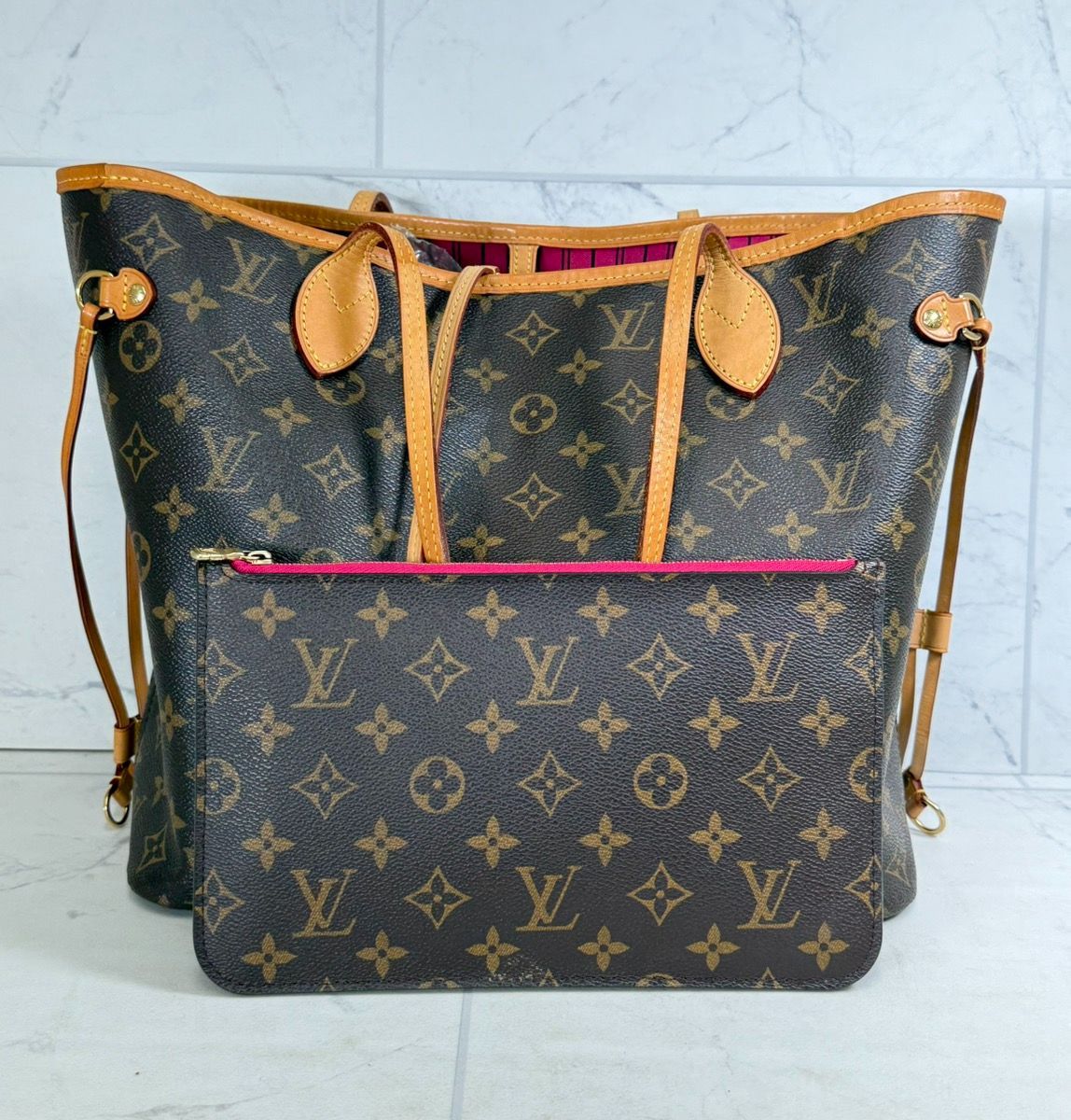 LOUIS VUITTON HANDBAG NEVERFULL (A1G009644)