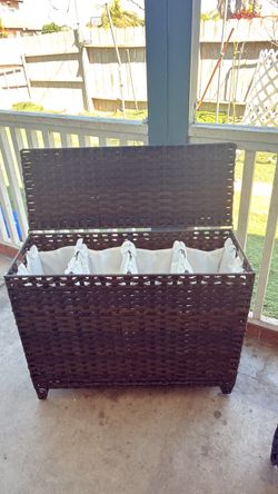 New!laundry hamper 4/1  （H 26* L32*W 13）