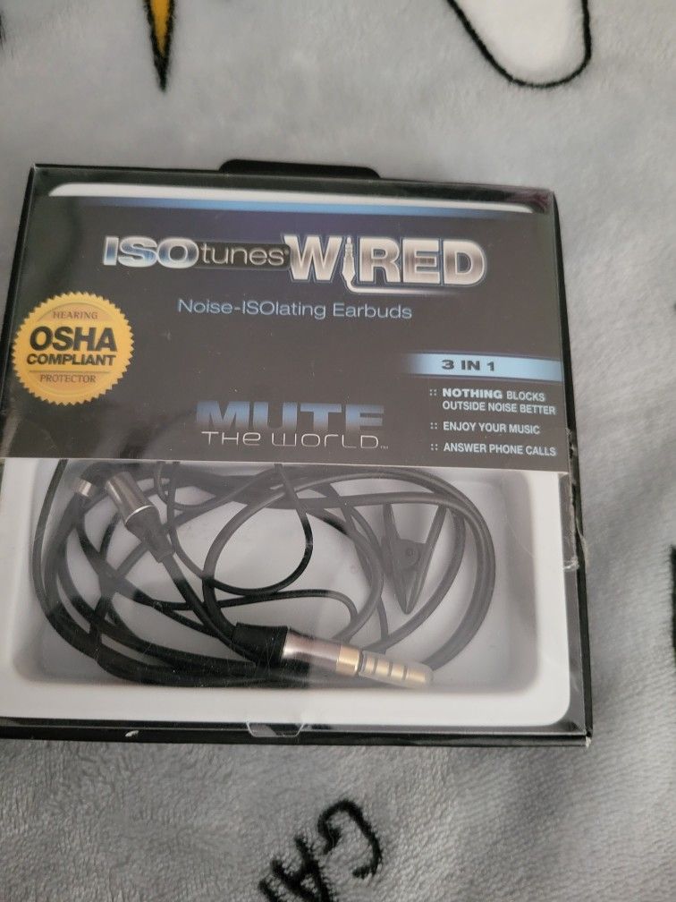 Wired Earbuds New With Mic