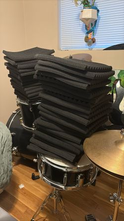 Used Soundproofing Pads Total Area ~7x7 ft