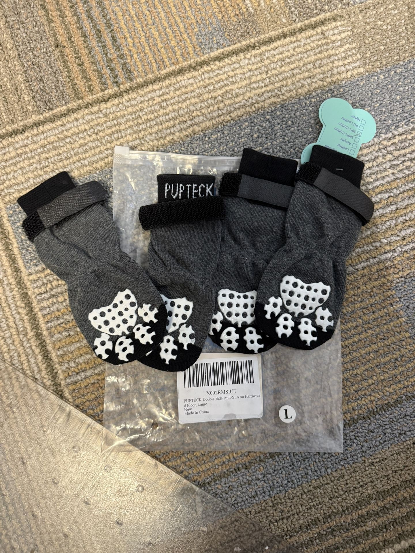 Pupteck Double-sided Dog Socks