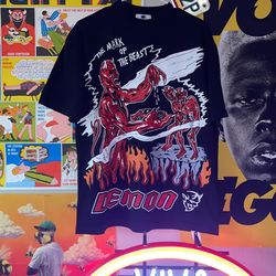 Warren Lotas X Dodge SRT “The Mark of The Beast” Size Medium T-Shirt