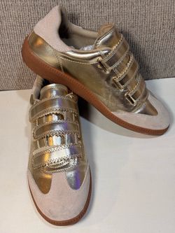 Vintage golden sneakers - Size 8.5M