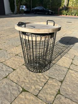 Nesting Wire Basket Table