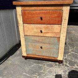 Iron Clad File Cabinet/ End Table 