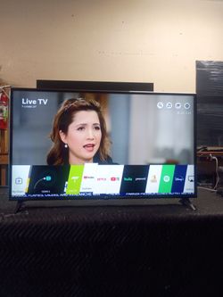 43 inch LG 4k smart tv ultra HD beautiful tv comes with remote control shows great quality clear picture works perfect guaranteed