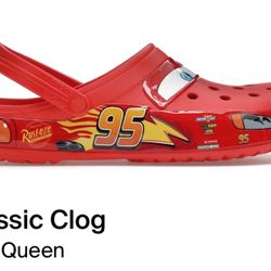 Disney Lightning MCQUEEN CROCS classic Clog