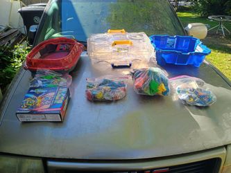Beyblade collection, battle zones, beyblades, everything for one money