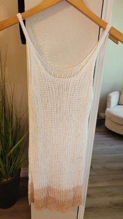 Knit tank dress size medium