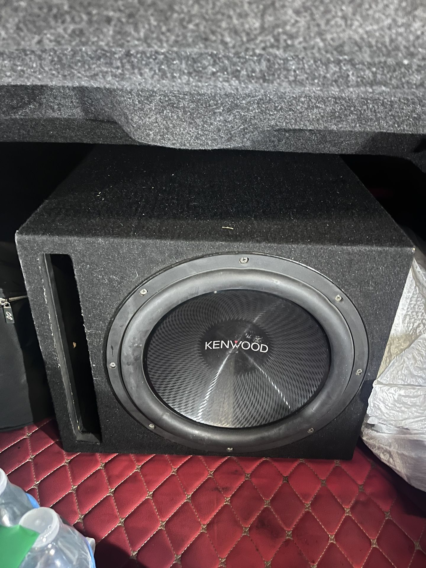 12” Box With Speaker KENWOOD