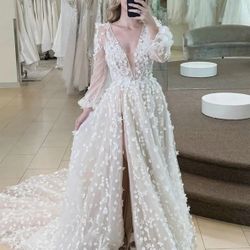 NEW Boho Wedding Dress