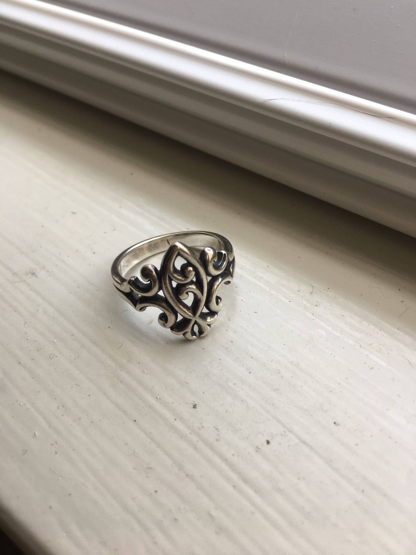James Avery Scrolled Ichthus ring