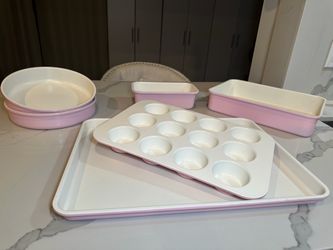 New! Greenlife Ceramic Bakeware Set (6 piece)