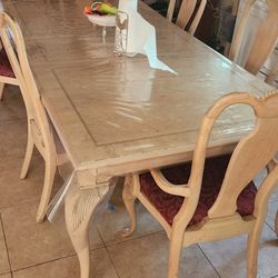 Table With 6 Chairs.  Free