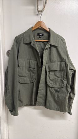 Stussy Military Jacket sz SMALL (Unisex)