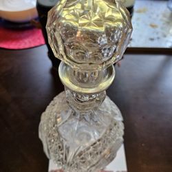 Crystal decanter,  Flawess
