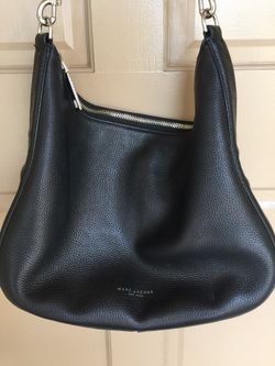 Marc Jacobs Pike Black Leather Hobo Bag